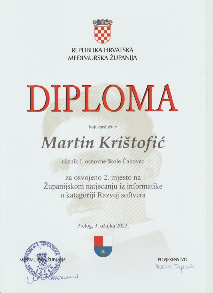 County Software Development Competition