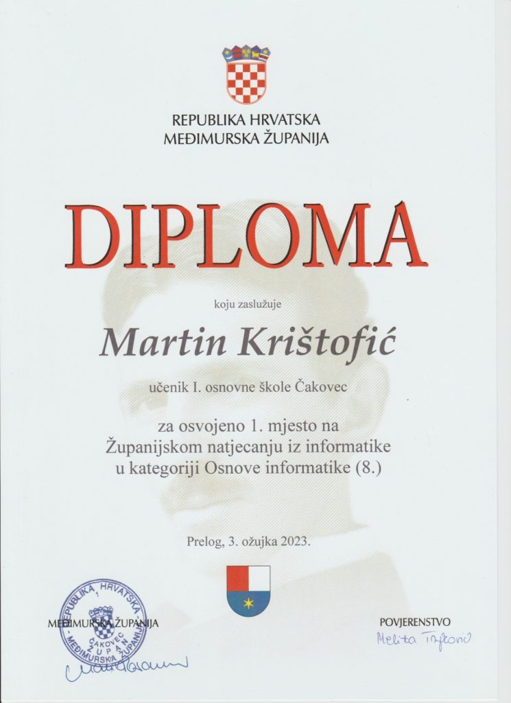 County Informatics Basics Competition